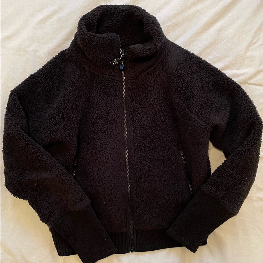 Athleta Sherpa Bomber Jacket